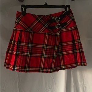 Plaid skirt